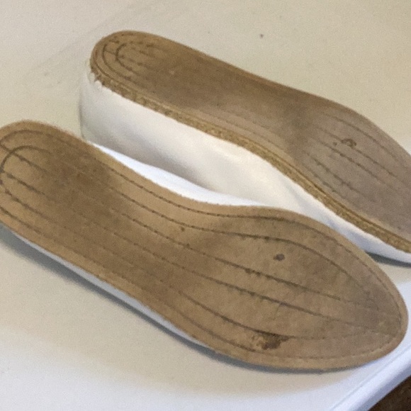 Vince White Leather Loafers - Picture 4 of 5